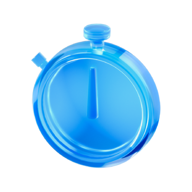 Microilustración de cronómetro.