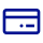 Icono de tarjeta de crédito.